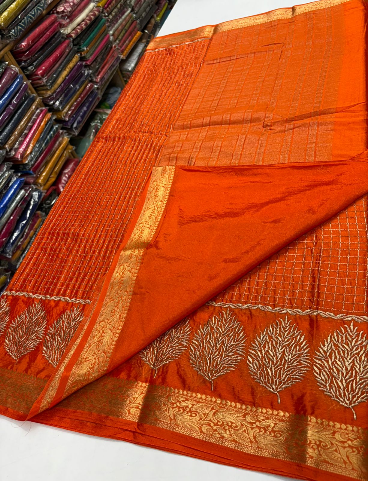 vicscose georgette silk sarees MT101