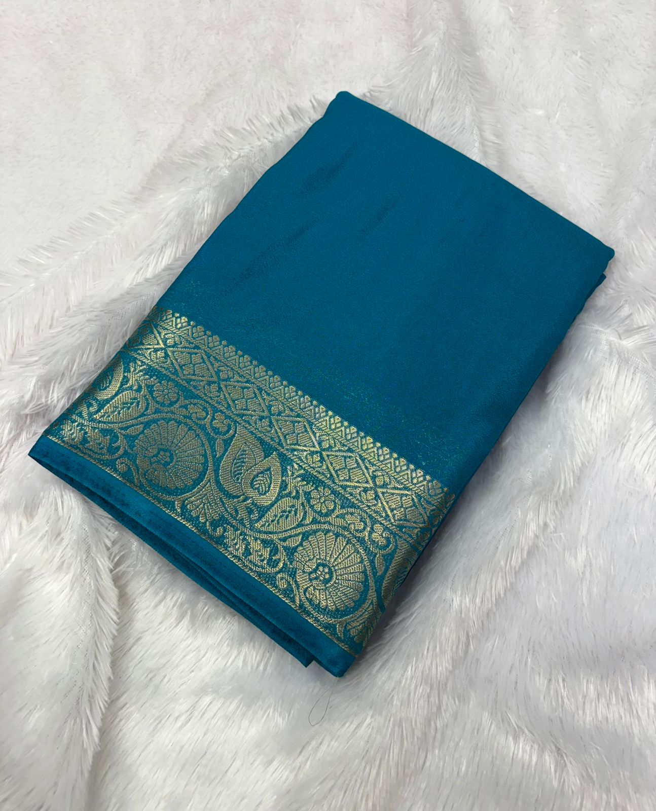 GEORGETTE SILK SAREES IN SELF COLOURS MT105